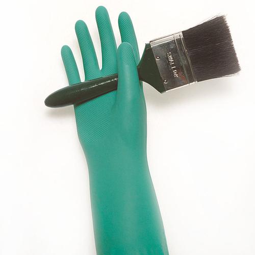 来百利rnf18 丁腈橡胶防化手套 防油 防酸劳保手套实验室防护手套